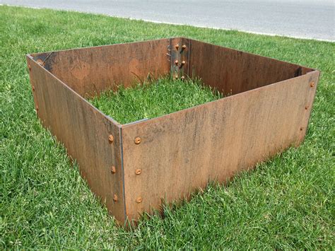 steel platnter box|metal planter boxes near me.